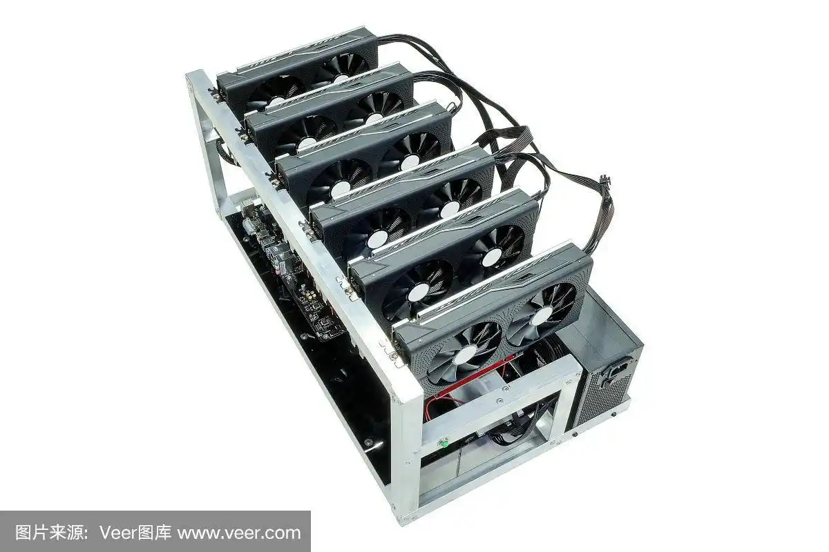 A technician working on a mining machine in a data center, symbolizing the importance of on-site repairs