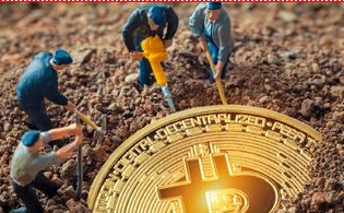 A mining rig setup with multiple GPUs, highlighting the power needed for cryptocurrency mining