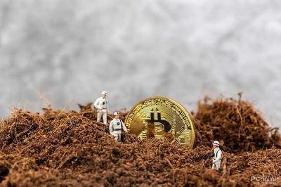 A visual representation of Bitcoin mining rigs in action, highlighting the efficiency and power consumption involved in BTC operations